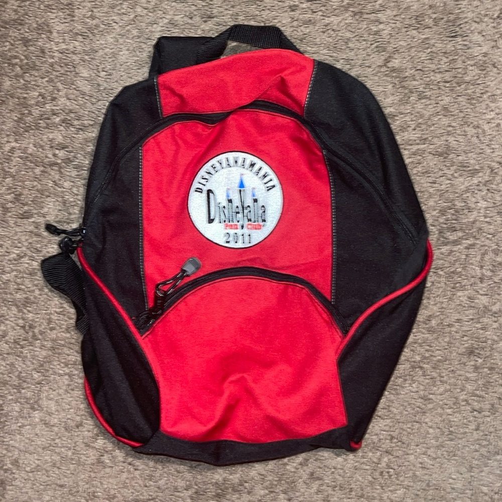 Disney’s Anamania 2011 Red and Black Backpack